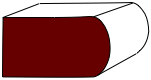 drawing of a bullnose molding profile