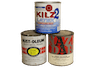 photo of 3 quart-sized paint cans