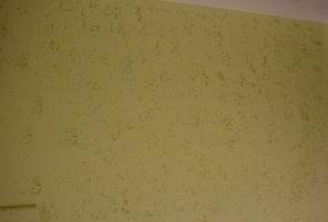 photo of a transparent sponge painting finish on a wall