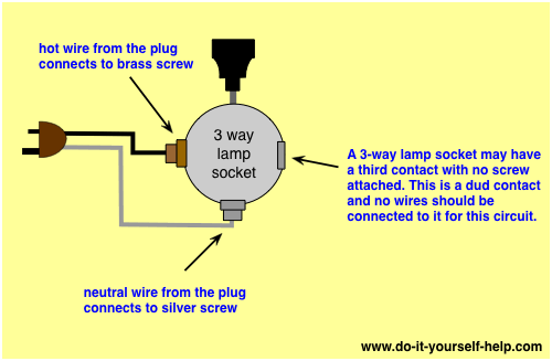 Lamp Switch Wiring Diagrams - Do-it-yourself-help.com